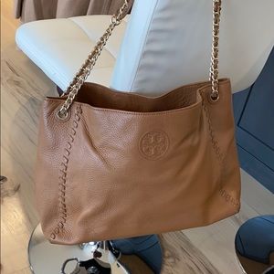 Tory Burch triple compartment tote
